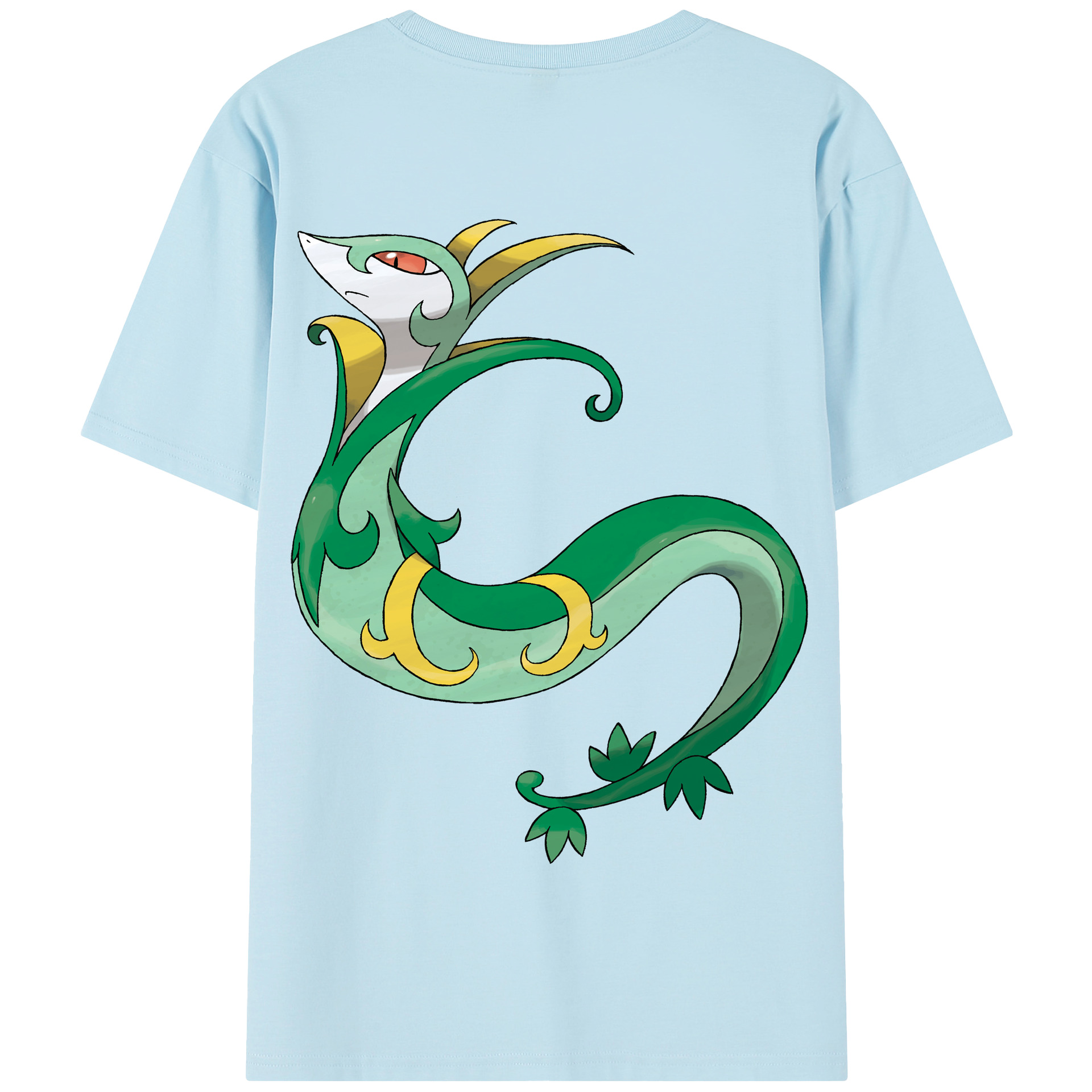 （画像用） ポケットモンスター Pokémon 綿100％半袖Tシャツ（背面プリント）